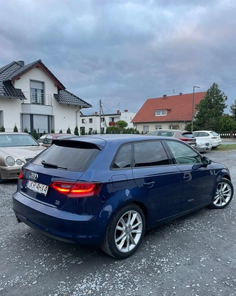 Audi A3 cena 52000 przebieg: 221000, rok produkcji 2013 z Gogolin małe 22